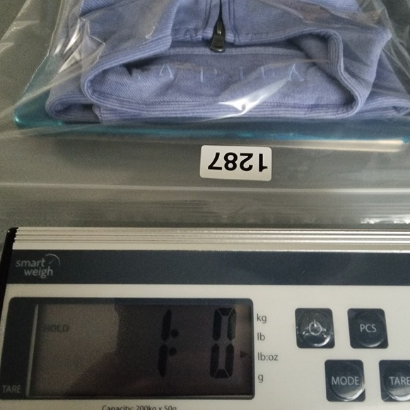 Vineyard Vines Sweatshirt Mens XXL Blue Saltwater 1/4 Zip Mock Neck Pullover - Picture 8 of 8